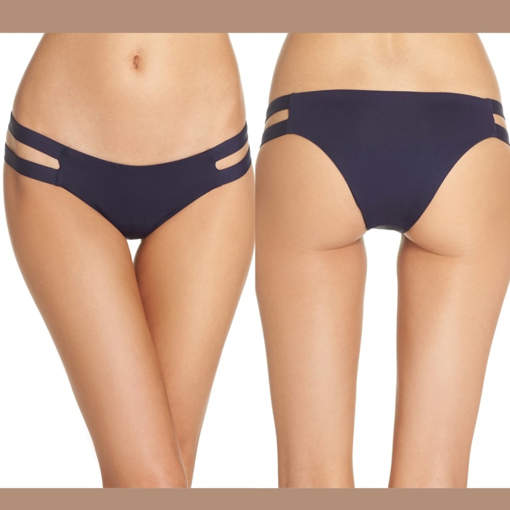 NEW $62‎ Tavik Chloe Bikini Bottoms in Evening Blue [SZ Small ]